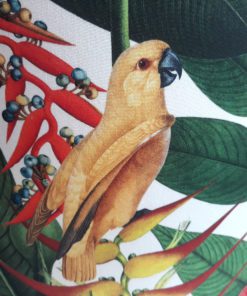 abażur dekoracyjny klosz na lampę papuga