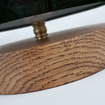 lampa stołowa stylowa drewniana